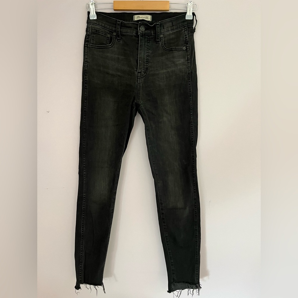 Madewell 10" High-Rise Skinny Jeans: Drop-Hem Edition | Size 26